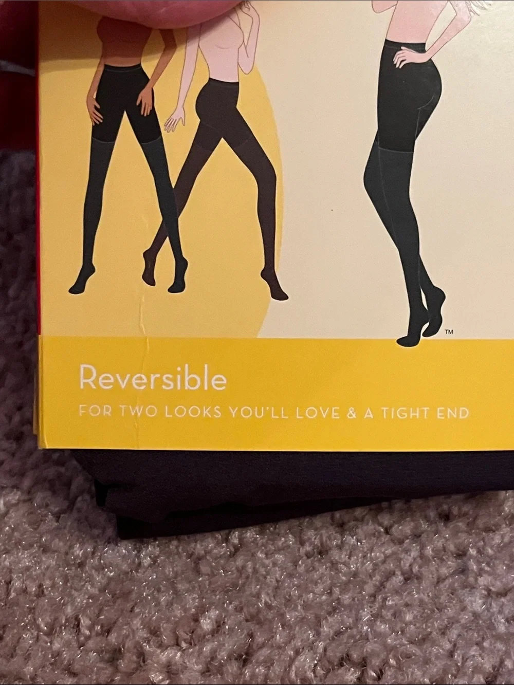 NWT Spanx Reversible Tight End Tights